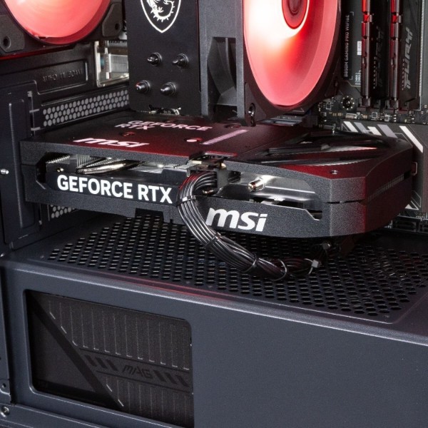 Фото - Системний блок Dragon Lucky Shadow Powered_by MSI (RTX 5060 + i5 12400F) Black